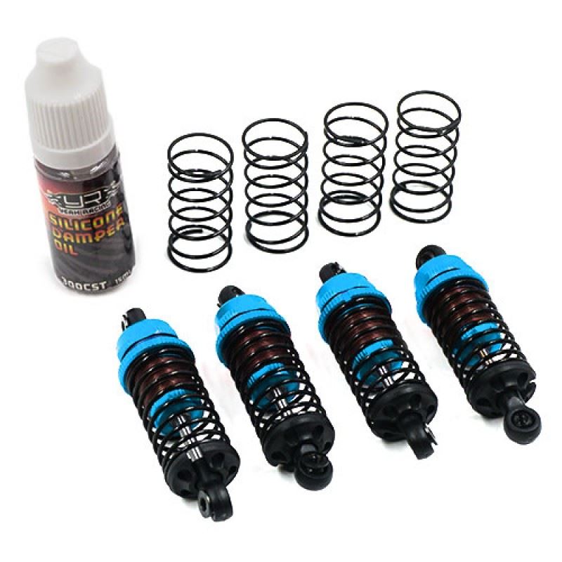 Yeah Racing QUTUS Slider 55mm Damper Set for 1/10 RC Drift Car Blue