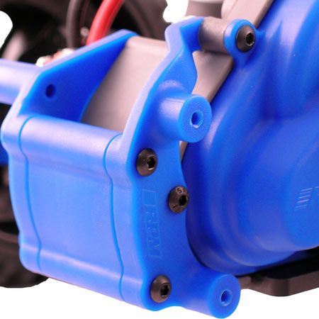 RPM Rear Bumper Or Wheelie Bar Mount - Slash/Stam/Rust Blue