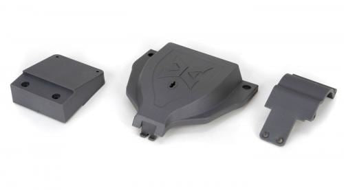 ECX Electronics Cover & R Mount: 1:10 2wd Ruc/Tor