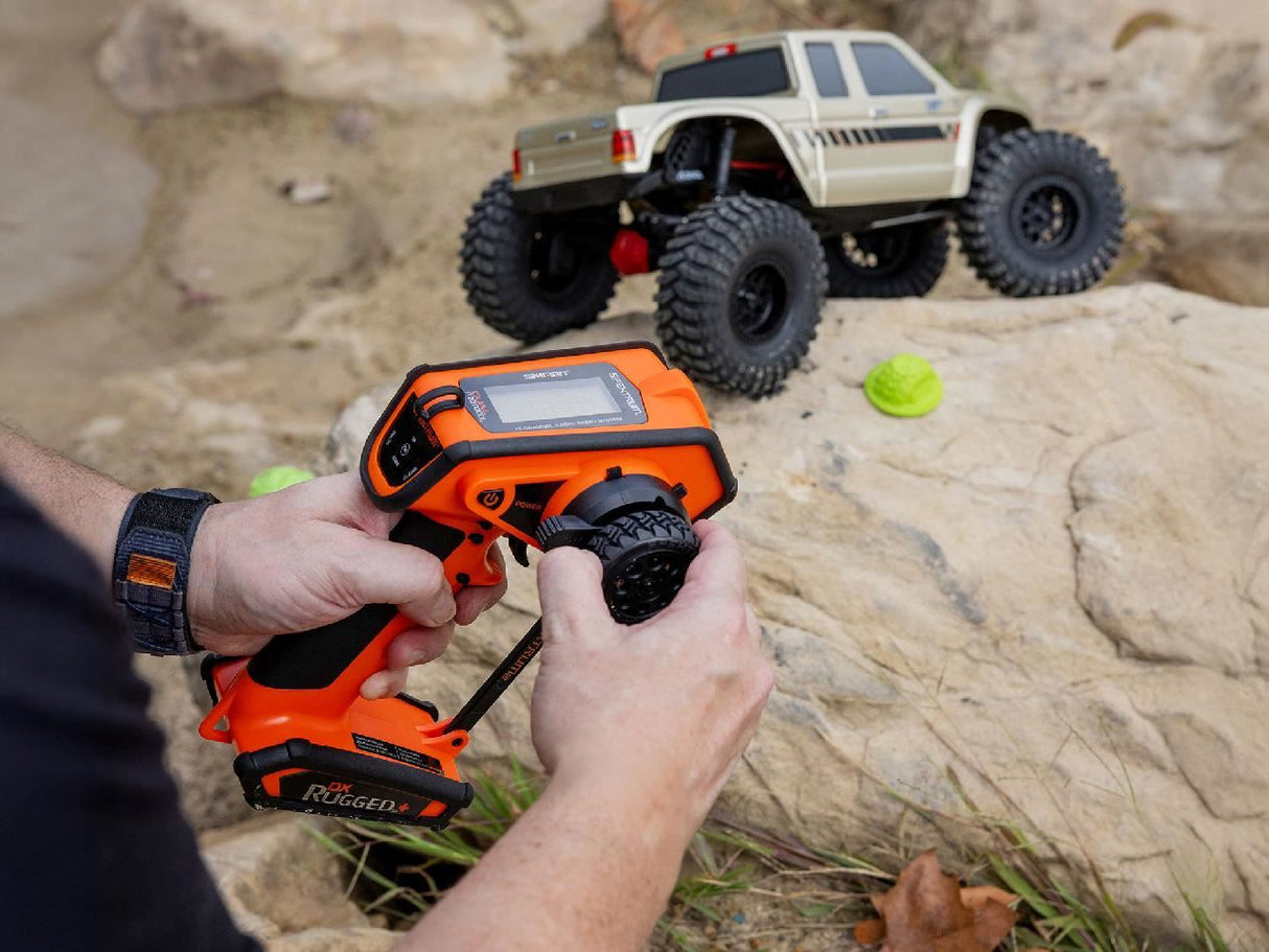 Spektrum Dx Rugged+ 12-Channel Dsmr+ Transmitter, Orange