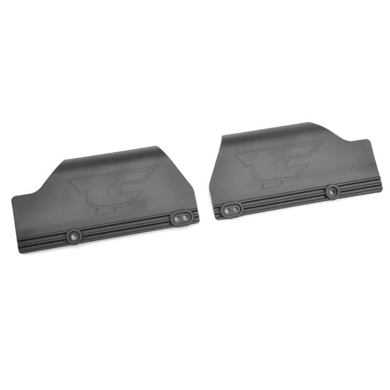 TEAM CORALLY MUD GUARDS LEFT RIGHT COMPOSITE 1PAIR