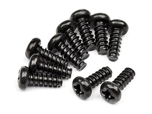 HPI Tp. Button Head Screw M3X8mm (10Pcs)