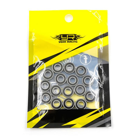 Yeah Racing Steel Bearing Set (16pcs) For Tamiya Wild Willy 2 (WR-02)
