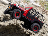Axial 1/30 Scx30 Jeep Cj-7 Genright 4X4 Rtr, Red