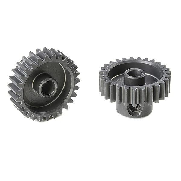 Corally 48 Dp Pinion Short Hard Anodised Al7075 27 Teeth Shaft Dia. 3.17mm