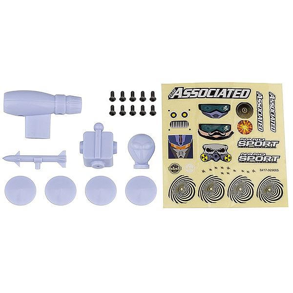 Team Associated Nano Sport Space Pack White