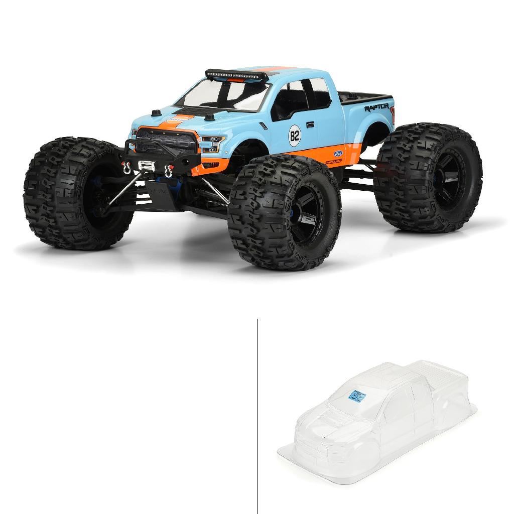 Proline 1/8 2017 Ford F-150 Raptor Clear Body: Monster Truck