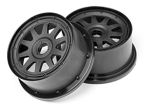 HPI Tr-10 Wheel Black (120X60mm/-4mm Offset)