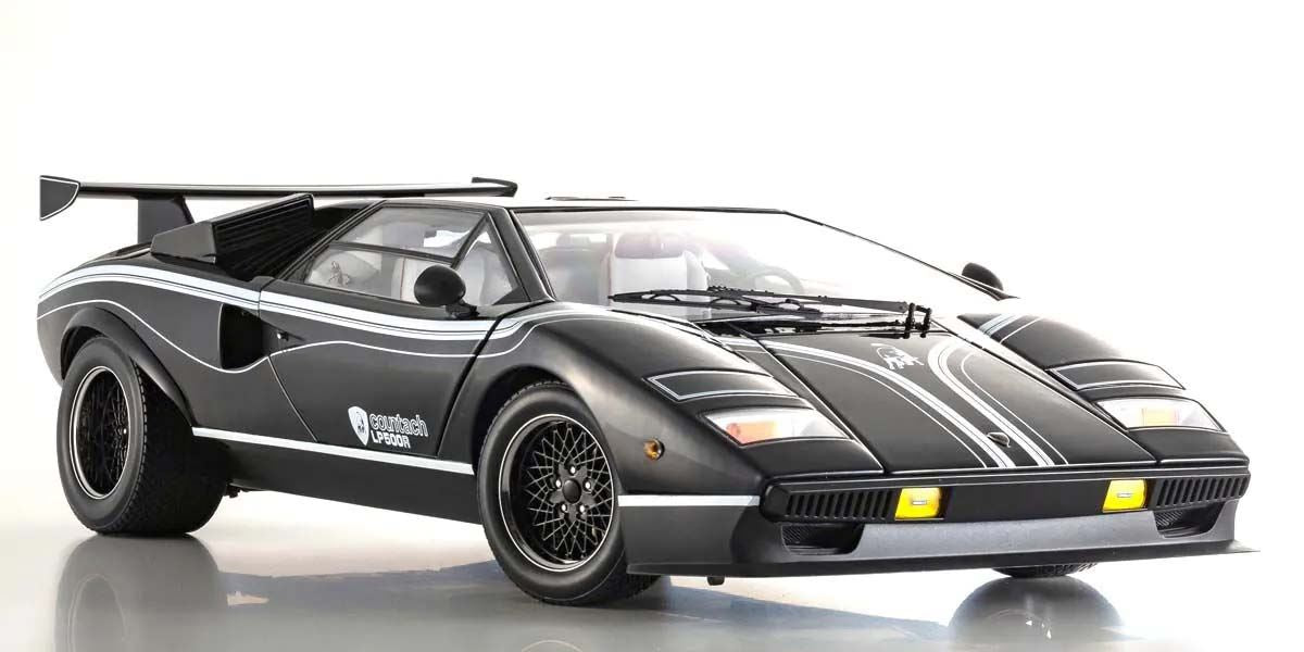 Kyosho 1:12 Lamborghini Countach Lp500R 1982 Black