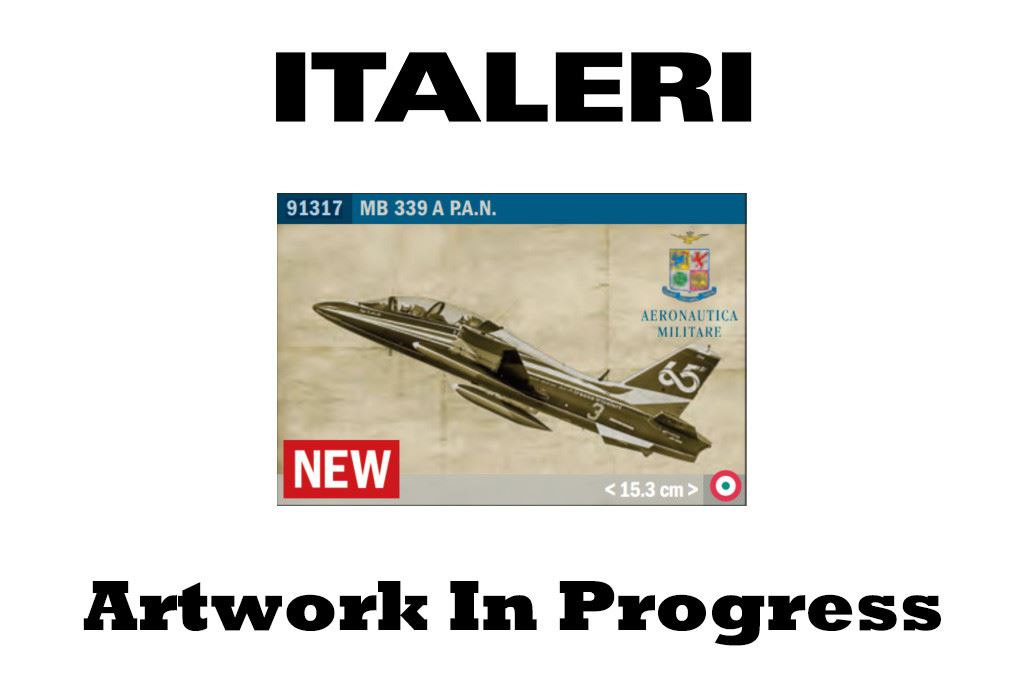 Italeri Aermacchi Mb-339A Pan