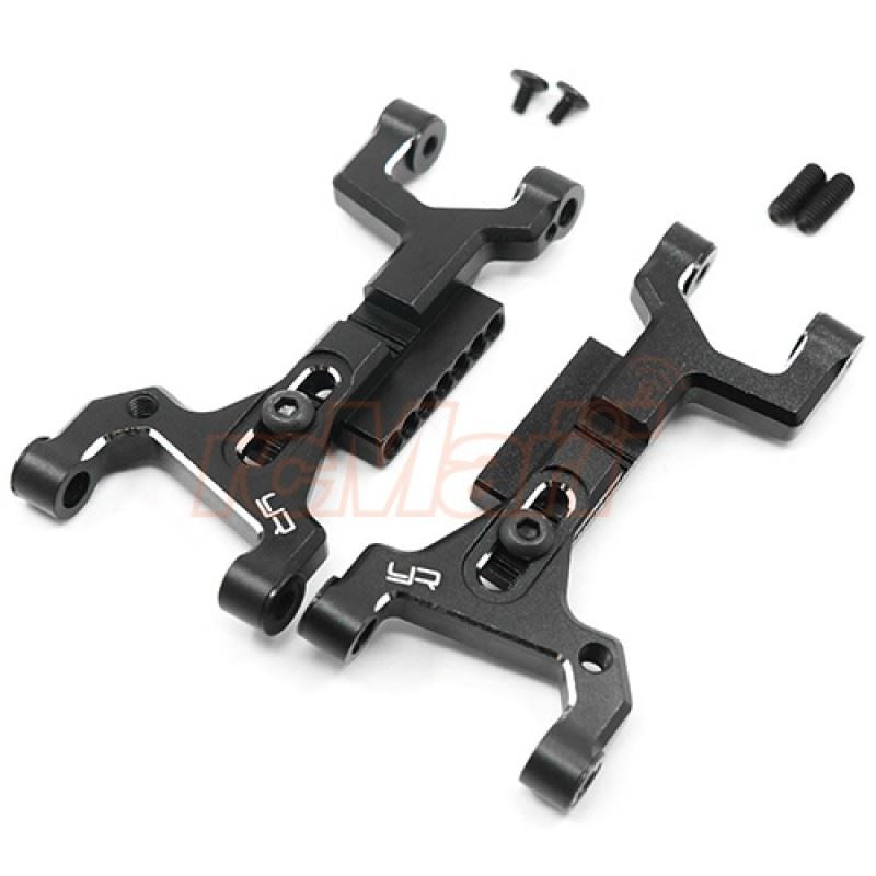 Yeah Racing Aluminum Trackwidth Adjustable Low Profile Rear Suspension Arm For Yokomo YD2 YD2S Black