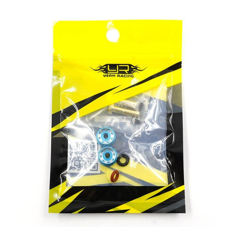 Yeah Racing Aluminum 4Mm Bullet Plug W/Grips