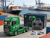 Huina Scania 770S Rc Truck Rtr Green (Eyes Compatible)