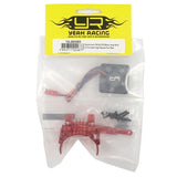 Yeah Racing Aluminium 540 & 550 Motor Heat Sink w/Tornado High Speed Fan Red
