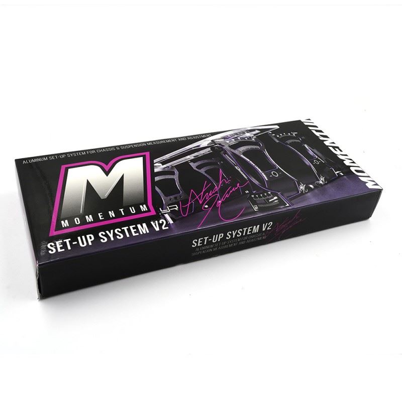 Yeah Racing Momentum 7075 Aluminum Set Up System V2 For 1/10 On Road Chassis (Limited Edition)