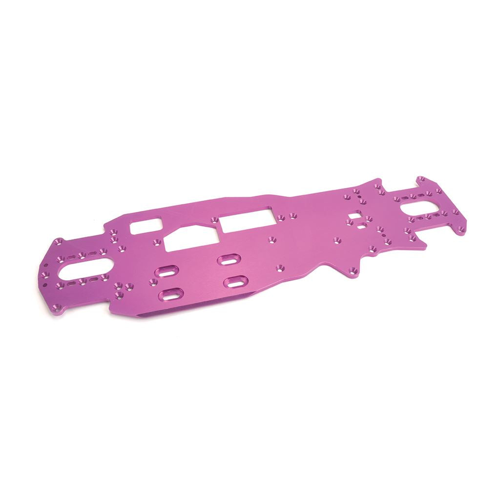 Schumacher Purple Alloy Chassis; CNC - R12