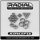 Tlr 22X Dc | 22X Ac Radial Nmb Bearing Set 24Pc