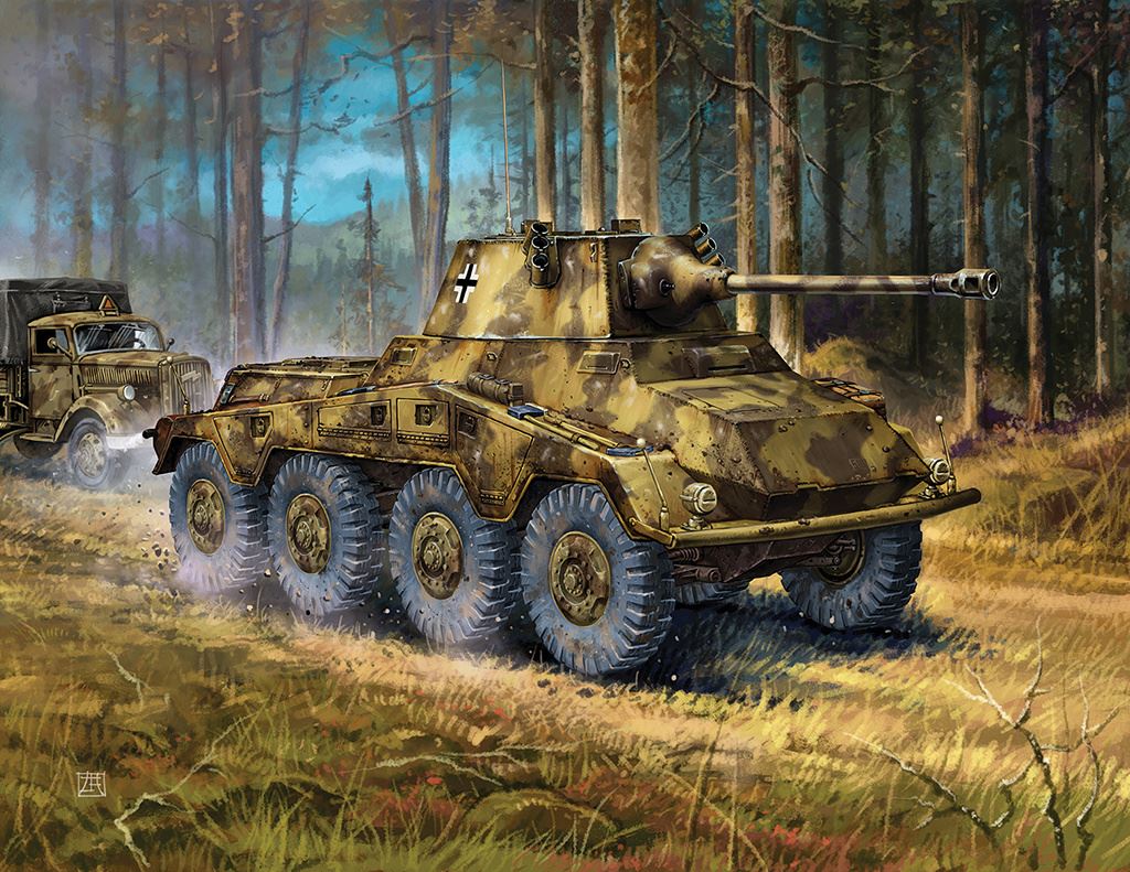 Zvesda    Sd.Kfz.234 Puma