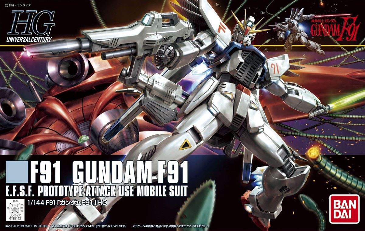 Bandai Hobby Hguc 1/144 Gundam F91