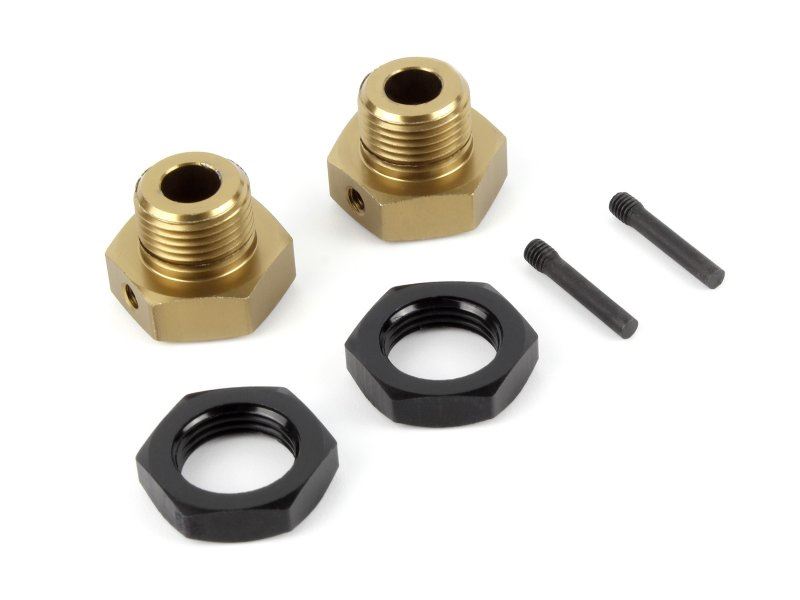 Aluminum 17Mm Hex Hub Set (2Pcs)