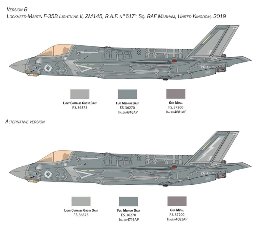 Italeri RAF F-35B STOVL version