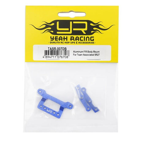 Yeah Racing Aluminum F/R Body Mount For Team Associated Sr27