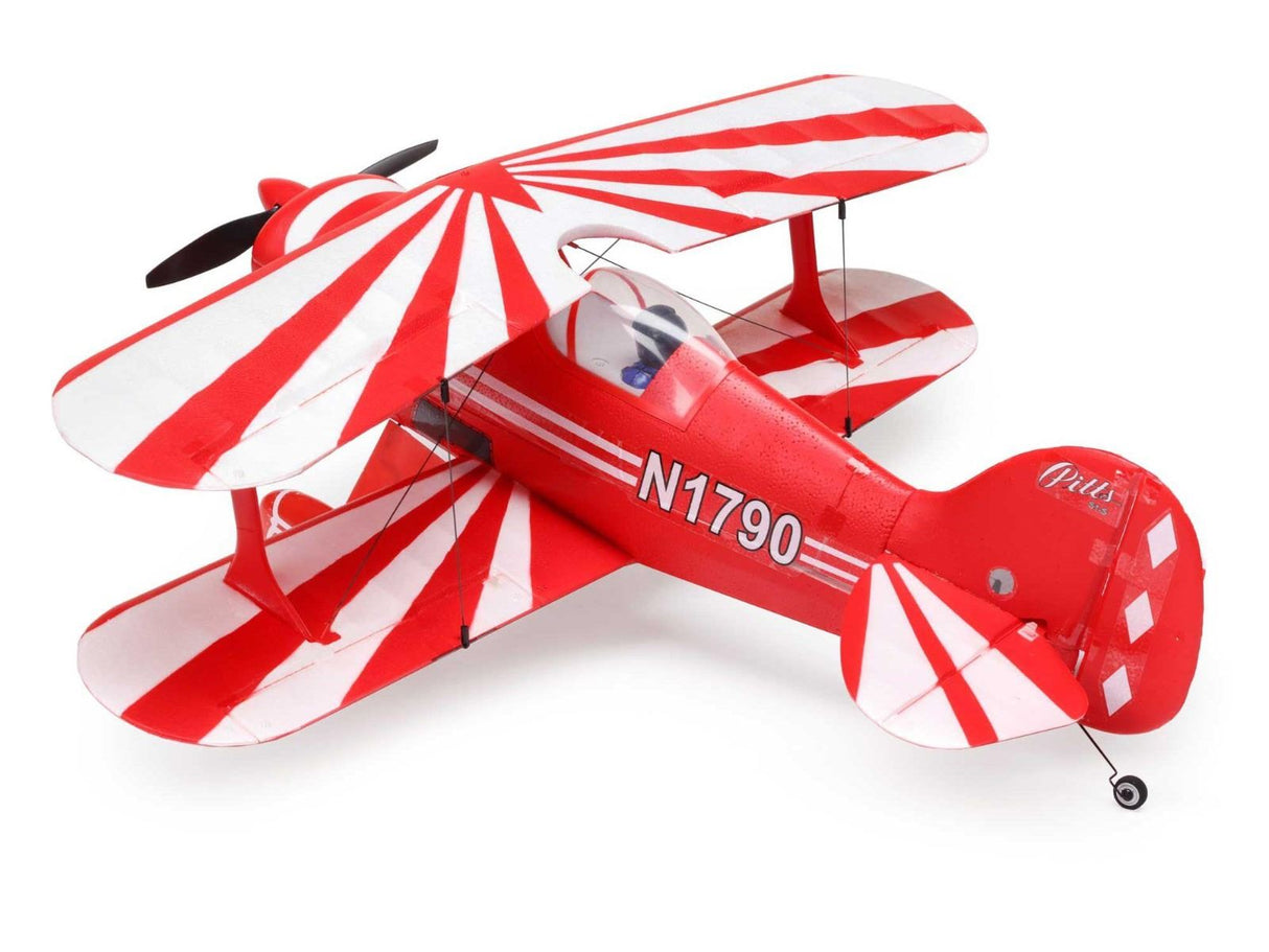 E Flite UMX Pitts S-1S BNF Basic with AS3X and SAFE Select