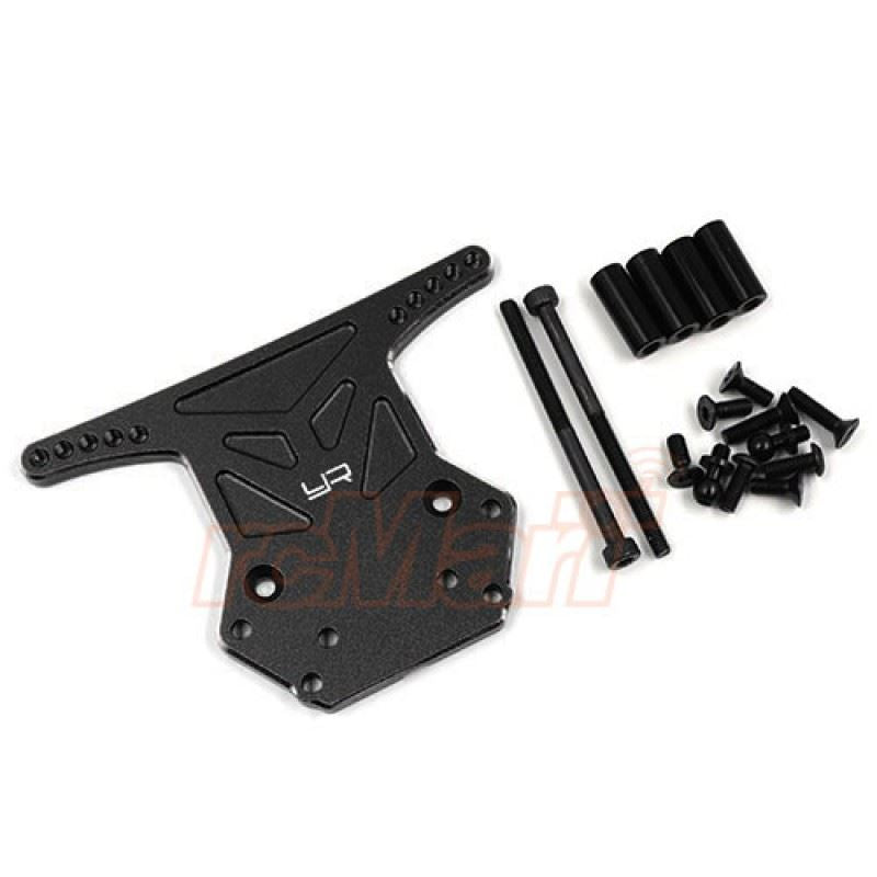 Yeah Racing Aluminum Front Damper Shock Stay Set For Tamiya WR02CB Black