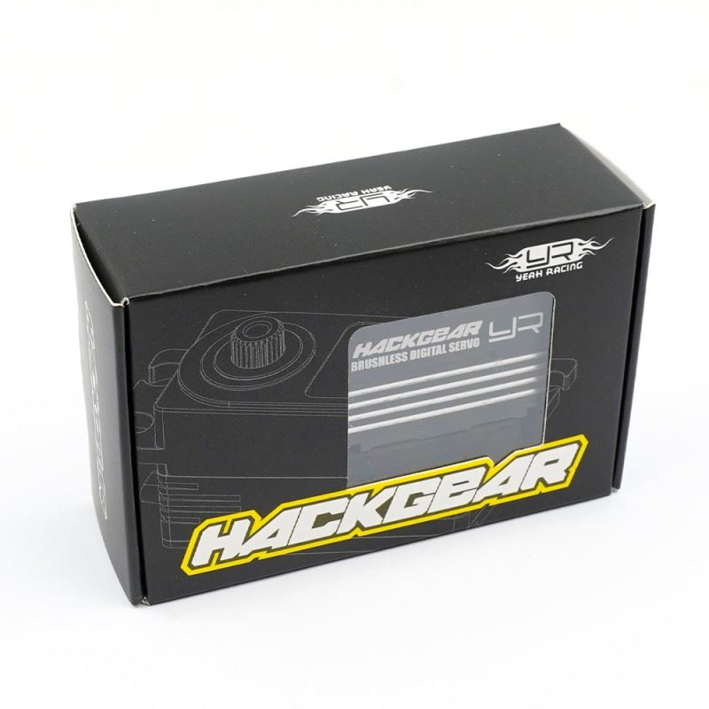 Yeah Racing Aluminium Hackgear Low Profile Digital High Speed Brushless Hv Servo For 1/10 Rc