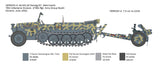 Italeri SD KFZ 10 Demag with LE IG18 & Crew