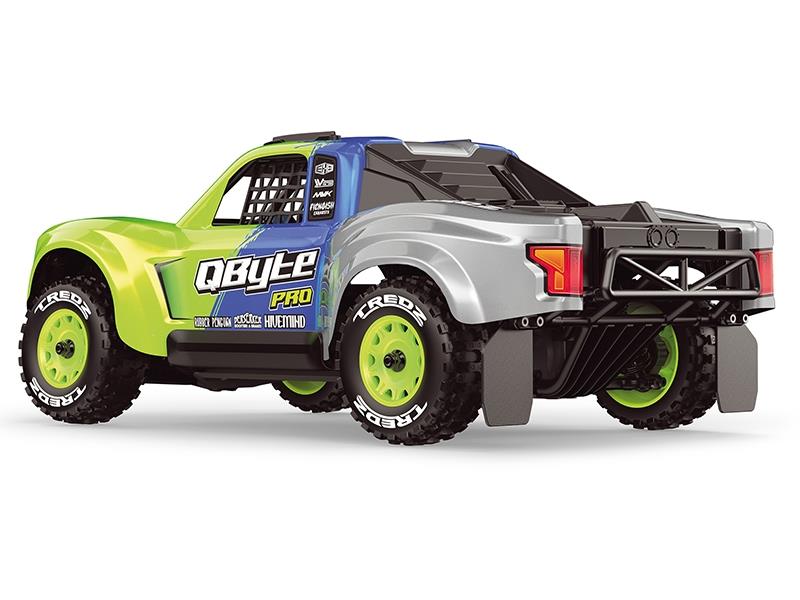 Qbyte Sc Pro 1/12Th Sc Truck - Fluoro Green