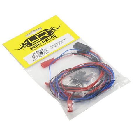 Yeah Racing Ultra Bright F/R LED Light Kit for 1/10 EP & GP (BU) with Light Holders