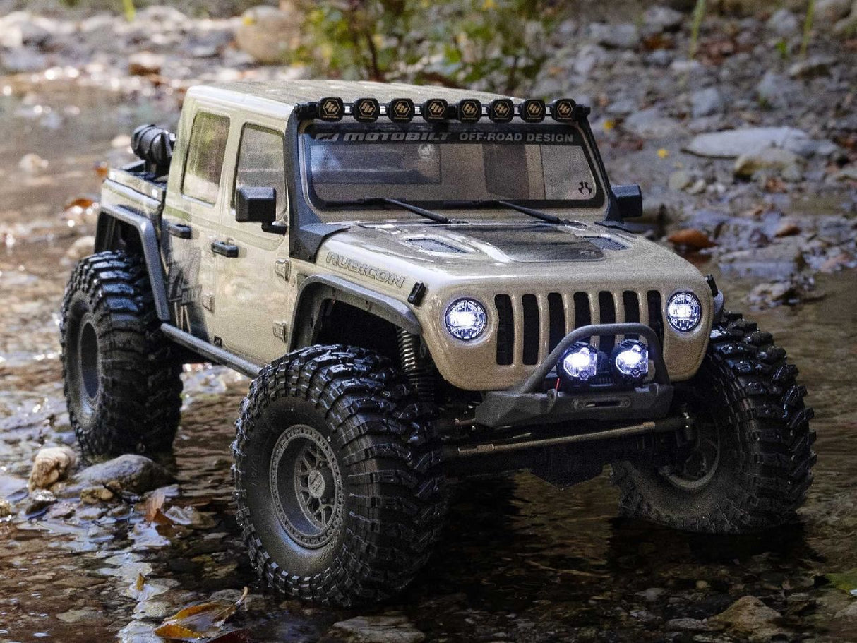 Axial 1/10 Scx10 Iii Motobilt Waypoint Jeep Jt Gladiator 4X4 Rtr