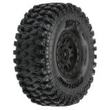 Proline 1/10 Hyrax G8 F/R 1.9In Crawler Tires Mounted 12mm Black Impu