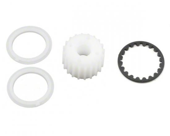 Schumacher CNC Pulley & Fences; 20T - Mi-3