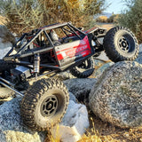 Proline 1/10 Holcomb F/R 1.9In 12mm Crawler Bead-Loc Wheels (2) Black