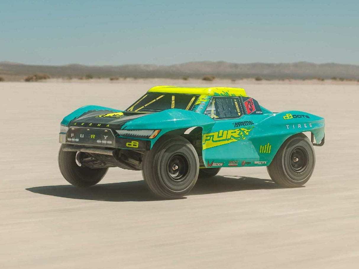 Arrma 1/10 Fury 223S Blx 4X2 Sct Rtr With Dsc Green