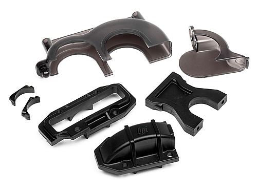 HPI Center Bulkhead/Spur Gear Cover Set