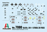 Italeri Sd.Kfz. 251/1 Stuka zu Fuss