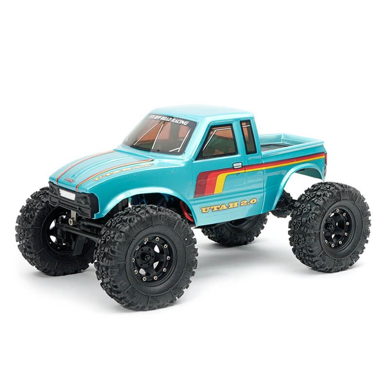 Ftx Utah 2.0 1 18 Brushless 2-Speed Lcg Crawler - Metallic Teal