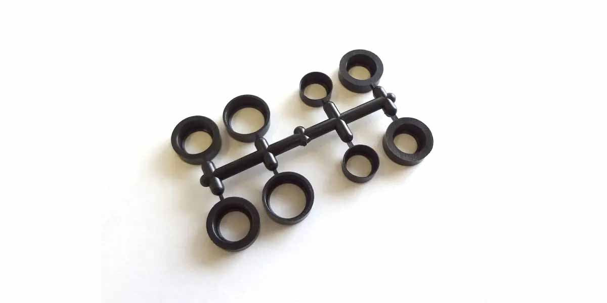 Kyosho Ultima Rb Serie Rear Alu Hub Carrier Bearing Collar Set