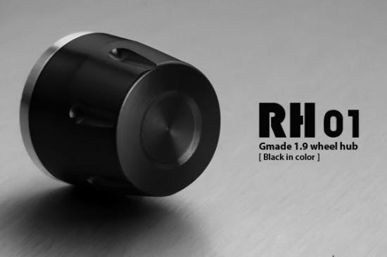 GMADE 1.9 RH01 WHEEL HUBS BLACK (4)