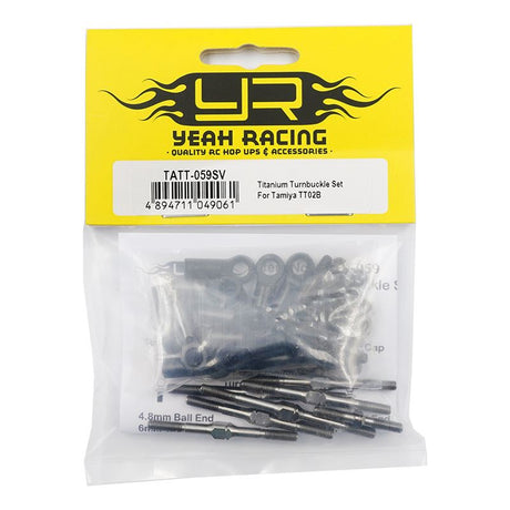 Yeah Racing Titanium Turnbuckle Set For Tamiya TT02B