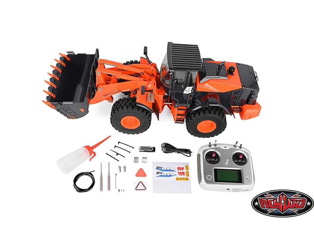Rc4Wd 1/14 Scale Earth Mover Zw370 Hydraulic Wheel Loader