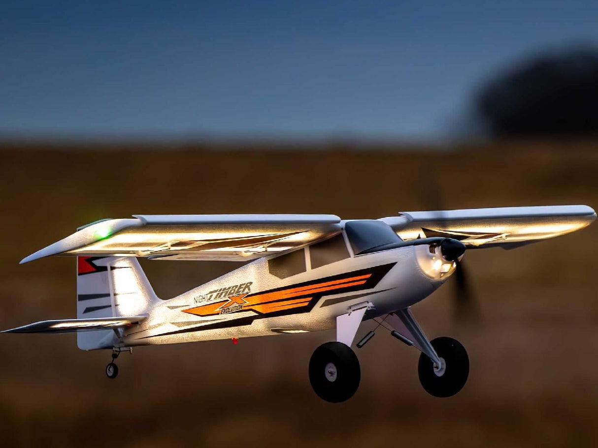 E Flite Night Timber X Evolution 1.2M Bnf Basic With As3X+ And Safe