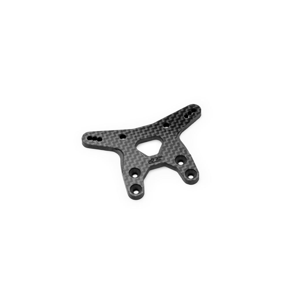 Rc10B7 Carbon Fiber Front Shock Tower - Black