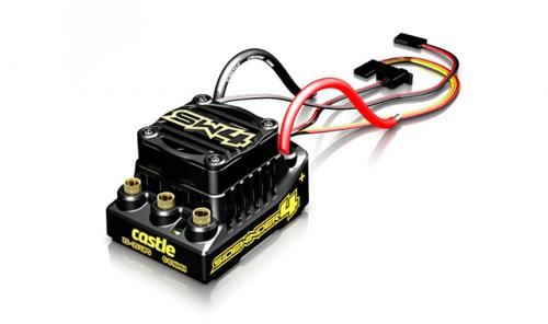CASTLE Sidewinder 4, 2-3S, 2A BEC, WP Sensorless ESC