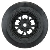 Proline Ponoma Drag Spec 2.2 / 3.0 Black Wheels Hex Slash