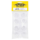 Yeah Racing Plastic Wide Rim Rwd Set 11Mm X 20Mm (Offset 0 +1 +2 + -1) White For 1/28 Mini-Z