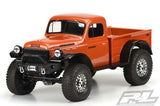 Proline 1946 Dodge Power Wagon Clear Body Crawler 313mm Wb